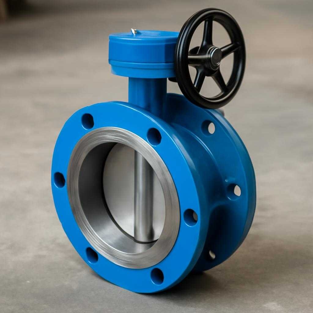 фланцевый затвор
