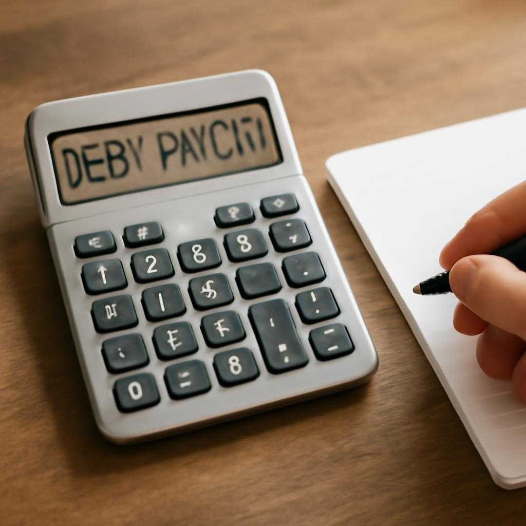 калькулятор погашения долгов