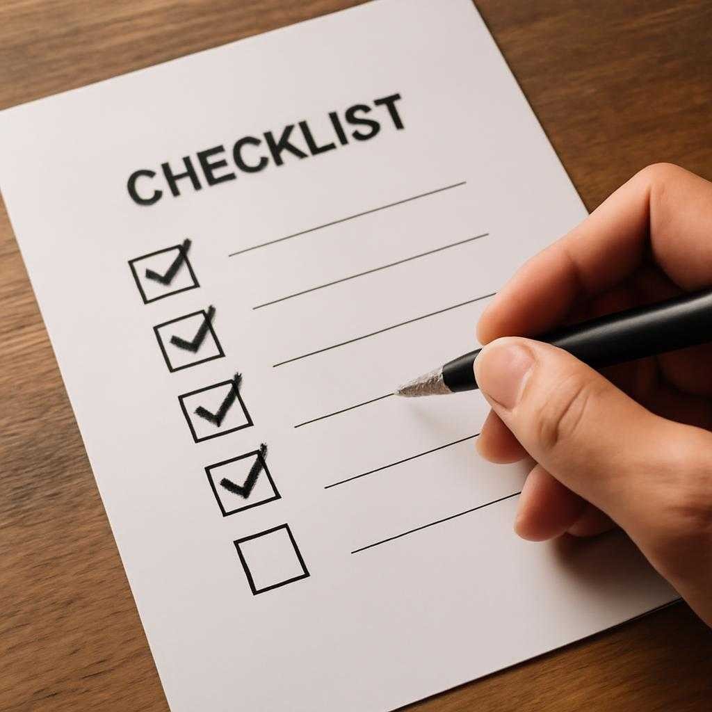 чек-лист