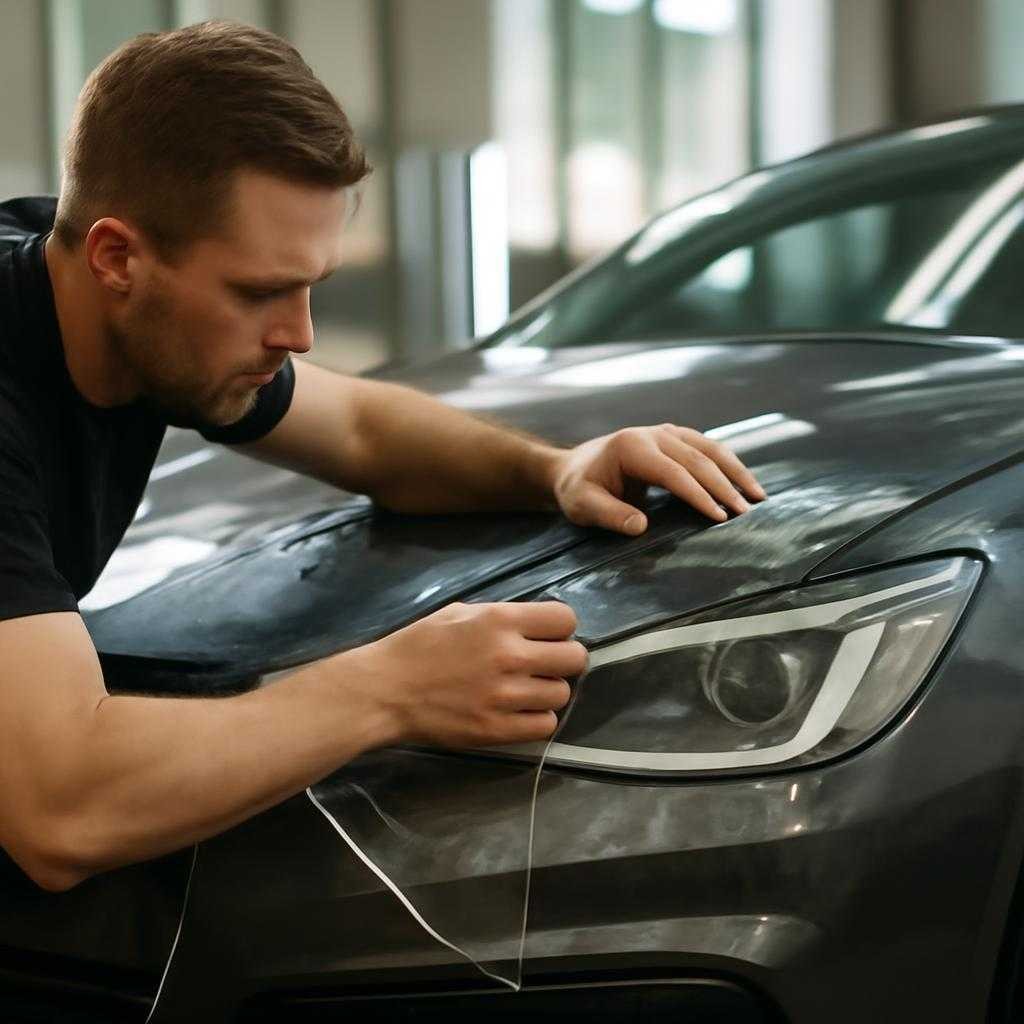 Оклейка автомобиля полиуретановой пленкой
