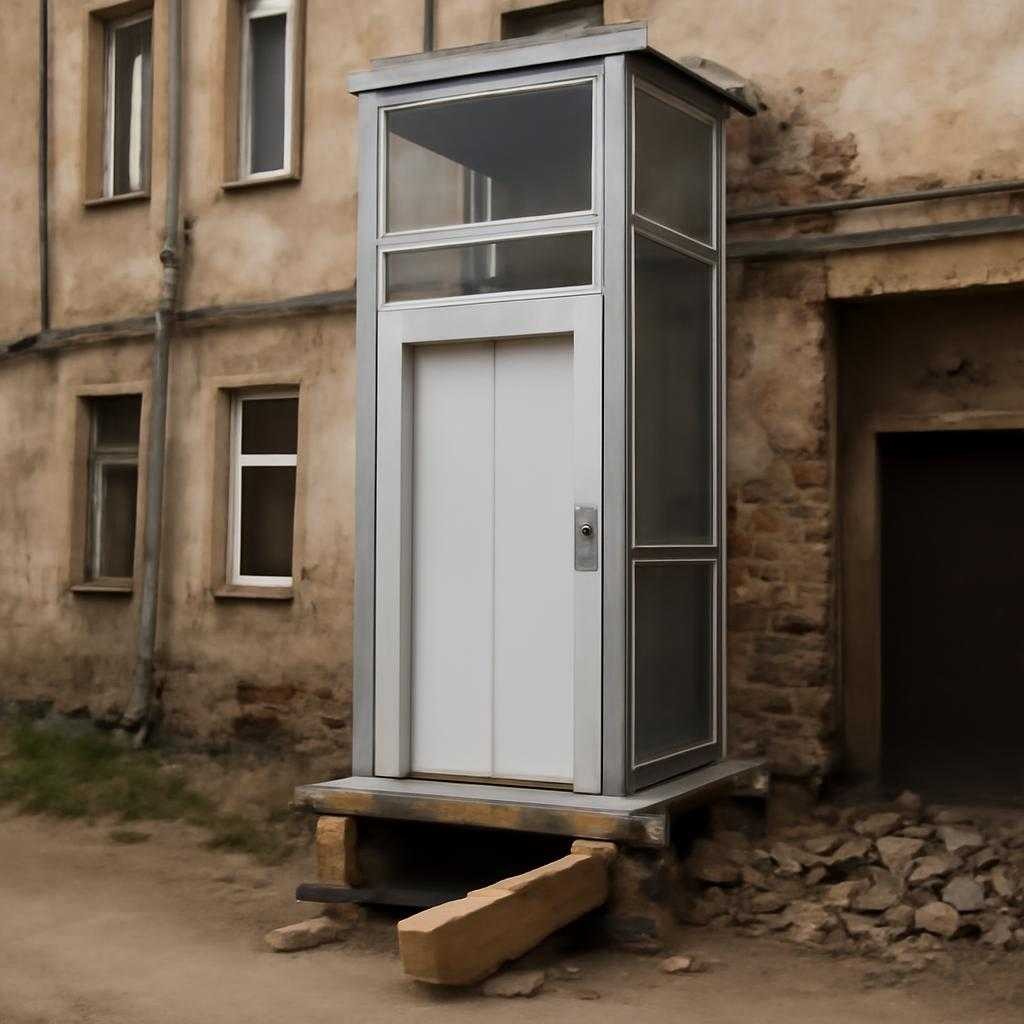 незаконно установленный лифт